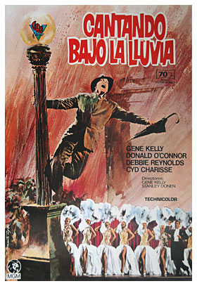 Cantando Bajo La Lluvia (1952) poster
